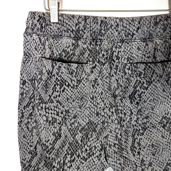 Bella Dahl Pocket Jogger Lyocell Stretch Athleisure Pants SNAKESKIN Print Size M - Picture 6 of 8